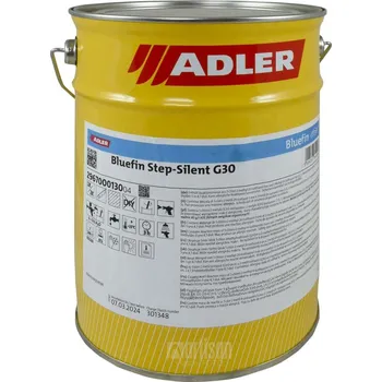 Lak na dřevo ADLER Bluefin Step-Silent - vodou ředitelný lak na schody 4 l