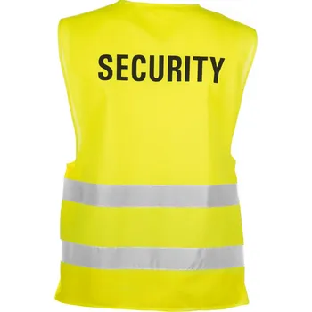 Pánská vesta Vesta reflexní s potiskem SECURITY Z0059 Velikost: UNI