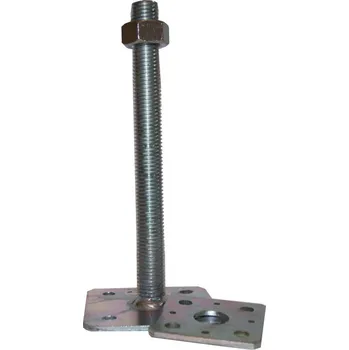 Patka pilíře 80x80x200x4mm, matice M24 volně