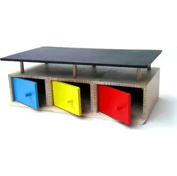 garáž Dřevěná garáž pro 3 auta (CH1G3)