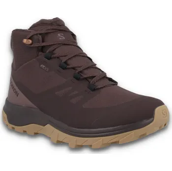 Dámská zimní obuv Salomon Outsnap CSWP W L47685100 - black coffee peppercorn gum 41 1/3