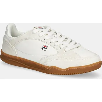 Pánské tenisky Kožené sneakers boty Fila Slantshot béžová barva, FFM0414 01X, EUR 43