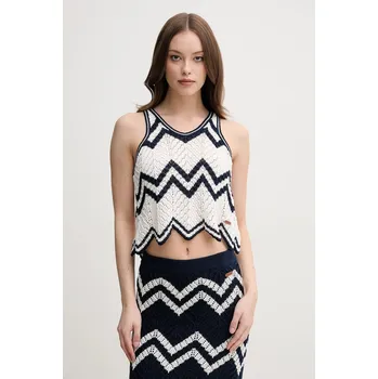 Tričko Pepe Jeans OLLIE TOP PL702284 béžová 01X, vel. M