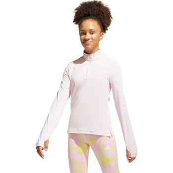 Dětské tričko s dlouhým rukávem adidas JM2313 růžová 03X, vel. 170