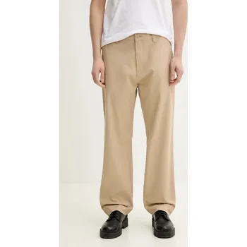 Pánské kalhoty Kalhoty Hugo Blue 50511260 béžová 80X, vel. 34/32