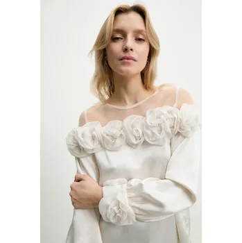 Dámská halenka Halenka Answear.LAB dámská, bílá barva, hladká A22964.hos 00X, vel. S/M