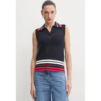 Bavlněná vesta Liu Jo TA5287.MS016 námořnická modř 59A, vel. S