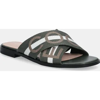 Dámské pantofle Pantofle Coccinelle E4.S07.17.01.01.M67 zelená 97X, EUR 38