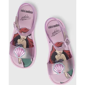 Dívčí sandály Dětské sandály Melissa MAR SANDAL DISNEY M.35699 fialová 40X, EUR 24