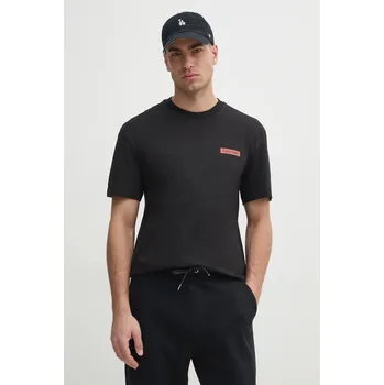 Pánská móda Bavlněné tričko Calvin Klein K10K114158 černá 99X, vel. M