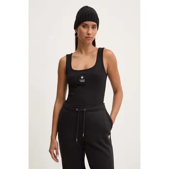 Dámské oblečení Top Guess Jeans W4YP48.KA0H1 černá 99X, vel. M