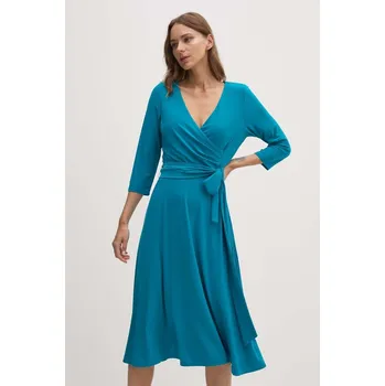 Dámské šaty Šaty Lauren Ralph Lauren 250769904 modrá 55A, vel. 32