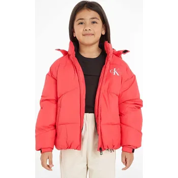 Dětská móda Dětská bunda Calvin Klein Jeans IG0IG02056.9BYX červená 33X, vel. 116