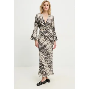 Dámská sukně Souprava - halenka a sukně Answear.LAB 4599.hos béžová 80X, vel. S