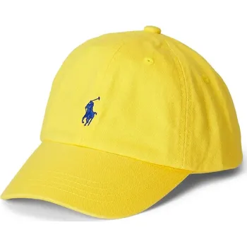 Kšiltovka Dětská bavlněná kšiltovka Polo Ralph Lauren žlutá barva, 322785653062 11X, vel. 51