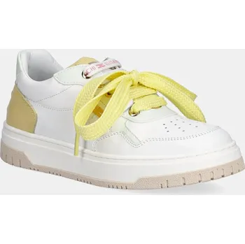 Pánská obuv Sneakers boty Elisabetta Franchi žlutá barva, F4A9-E0251 F4A9.E0251.35.38 10X, EUR 37