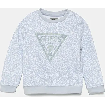 Chlapecká mikina Dětská bavlněná mikina Guess K5GQ00.KA6R4.PPYA modrá 05X, vel. 118-122