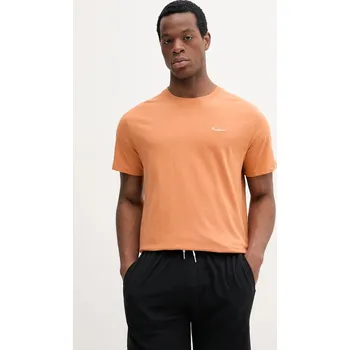 Pánské tričko Bavlněné tričko Pepe Jeans CONTRAST CONNOR PM509933 oranžová 22X, vel. L