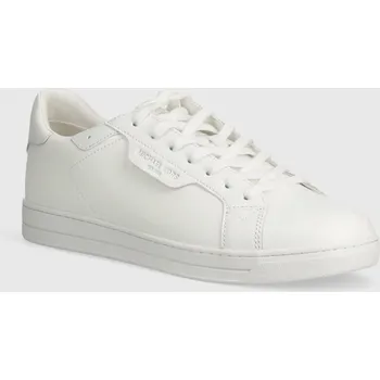 Pánské tenisky Kožené tenisky Michael Kors Keating Lace Up 42S4KEFS1L.085 bílá 00X, EUR 44.5