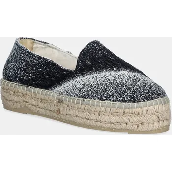 Dámské polobotky Espadrilky Manebi Double Sole Espadrilles H.4.7.D0 modrá 55X, EUR 36