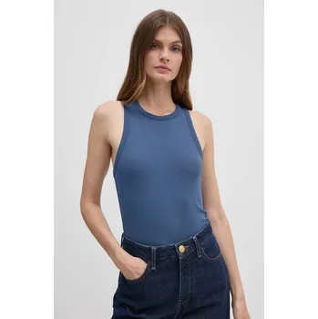 Top Tommy Hilfiger dámský, WW0WW38635 modrá 95X, vel. XL