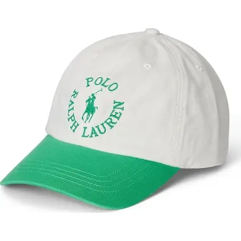 Kšiltovka Dětská bavlněná kšiltovka Polo Ralph Lauren bílá barva, s aplikací, 323963967002 00X, vel. 56