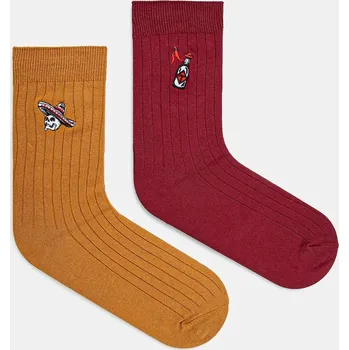 Pánské ponožky Ponožky Medicine 2-pack pánské, více barev RS25.LGM211 vícebarevná MLX, vel. 39/42