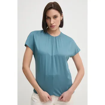 Dámská halenka Halenka Calvin Klein K20K207839 tyrkysová 67X, vel. 38