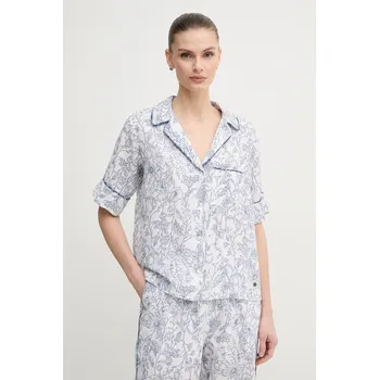 Pánská košile Lněná košile Pepe Jeans DORIS PL305025 bílá 00X, vel. XS