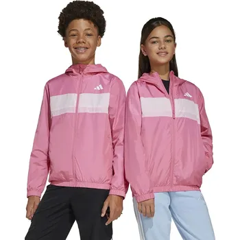 Chlapecká bunda Dětská bunda adidas růžová barva, JD0025 30X, vel. 176