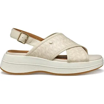 Dámské sandále Sandály Geox D SPHERICA ECUB-3 S dámské, béžová barva, na platformě, D550VB 00485 C1122 D550VB.00485.C1122 02X, EUR 37