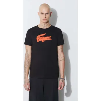 Pánské tričko Tričko Lacoste TH2042 černá 99D, vel. S