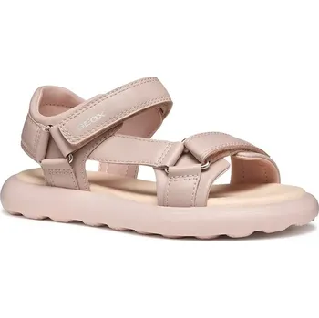 Dívčí sandály Dětské sandály Geox PUFFYPOP růžová barva, J55MSC.000BC J55MSC.000BC.28.35 30X, EUR 33