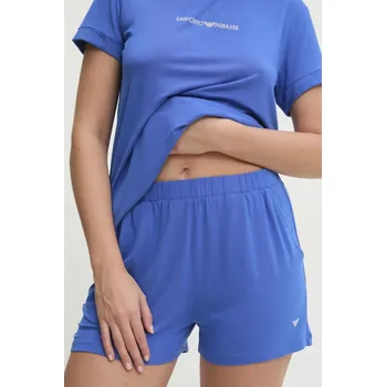 Dámské kraťasy Kraťasy Emporio Armani Underwear EW000781.AF12192 fialová 54X, vel. XL