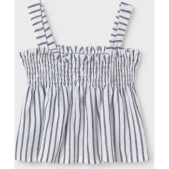 Dámská halenka Dětská bavlněná halenka Mayoral 6033.8C.Junior.PPYA černá 99X, vel. 162