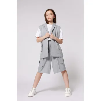 Oblečení a móda Dětské kraťasy Dkny D62274.114.150 šedá 90X, vel. 150