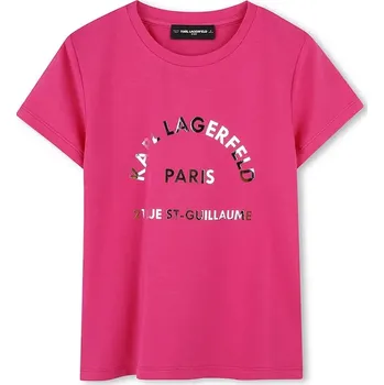 Dětské tričko Karl Lagerfeld Z30447.86.108 růžová 42X, vel. 86