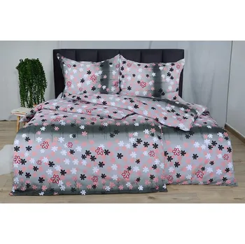 Povlečení Povlečení mikrosatén prodloužené ADINA starorůžové