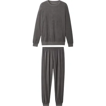 Pánské pyžamo esmara Men Pánské froté pyžamo (tmavě šedá, XL (56/58))