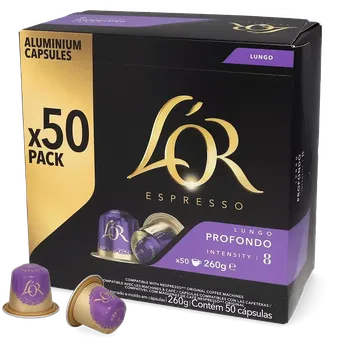 Káva L'OR | Lungo Profondo - Počet kapslí pro Nespresso®: 50