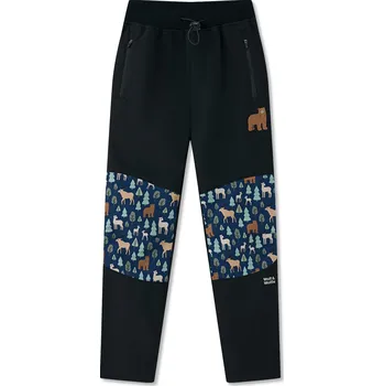 Chlapecké kalhoty Dětské zateplené softshellové kalhoty se zvířátky Wolf & Wolfie B2595 Velikost: 98