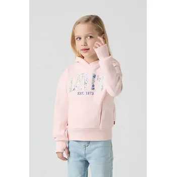 Dětská móda Dětská mikina Levi's SEASONAL HOODIE 3EM195 růžová 03X, vel. 92