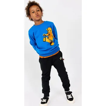 Oblečení a móda Dětské bavlněné tepláky Lego LWPHILO 603 12011289 černá 99X, vel. 92