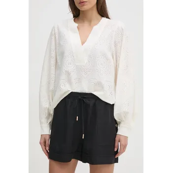 Dámské kraťasy Kraťasy Gaudi dámské, černá barva, hladké, high waist, 511BD25009 99X, vel. 42