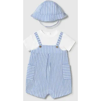 Dupačky Dětské rampery Mayoral Newborn 1602.1B.Newborn modrá 50X, vel. 70