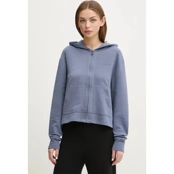 Pánská mikina Mikina Calvin Klein Underwear LV00QS7504 modrá 95X, vel. S