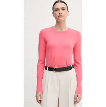 Dámský svetr Svetr United Colors of Benetton dámský, růžová barva, lehký, 104HD10CB 38X, vel. M