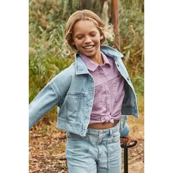 Dětská riflová bunda Mayoral 6405.8D.Junior.PPYA modrá 50X, vel. 128