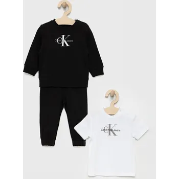 Dětská souprava Calvin Klein Jeans IN0IN00011.9BYY černá 99X, vel. 74