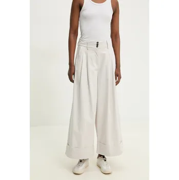 Dámské kalhoty Bavlněné kalhoty Answear.LAB 5240.IKK bílá 00X, vel. M